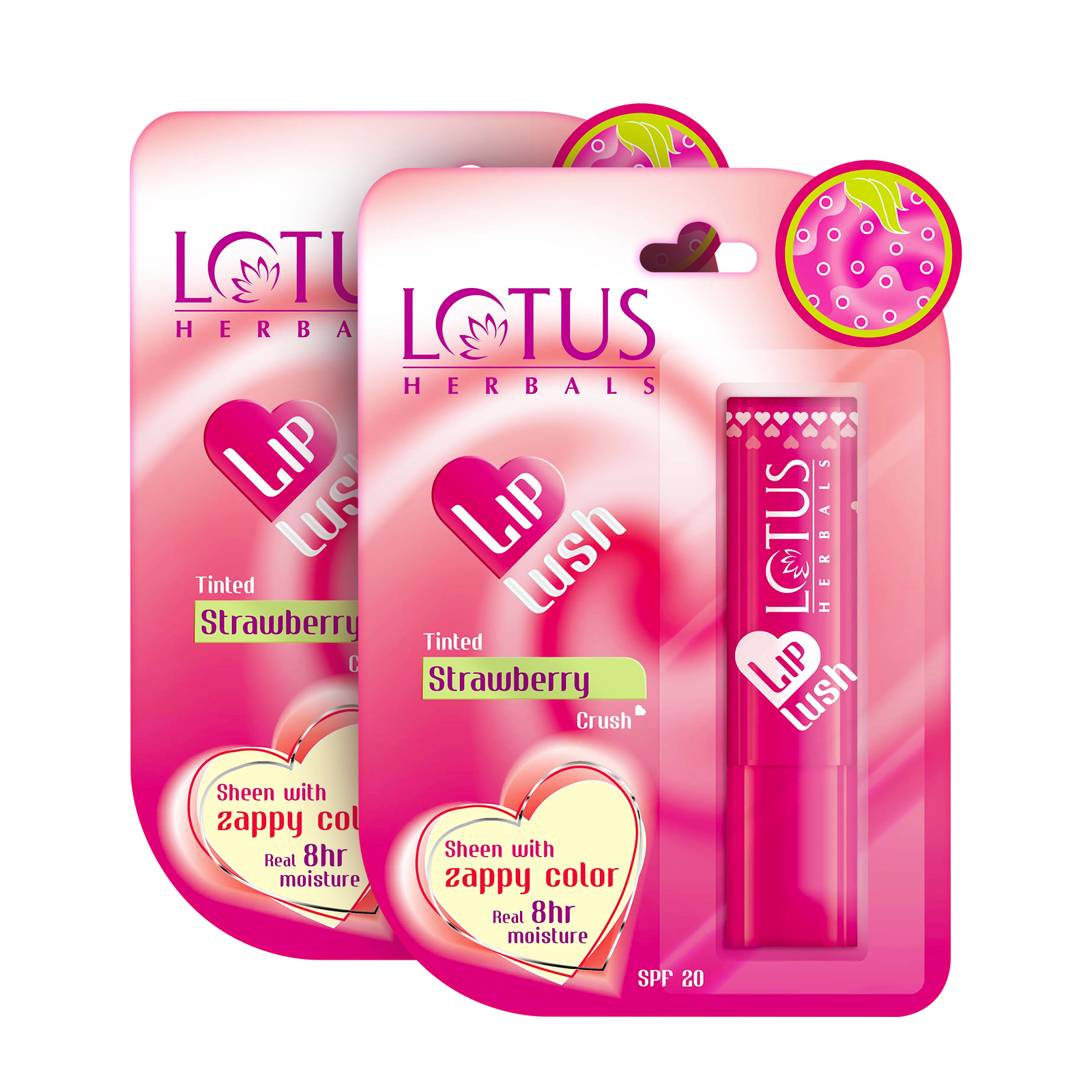 Lotus Lip Lush Strawberry Crush Spf 20