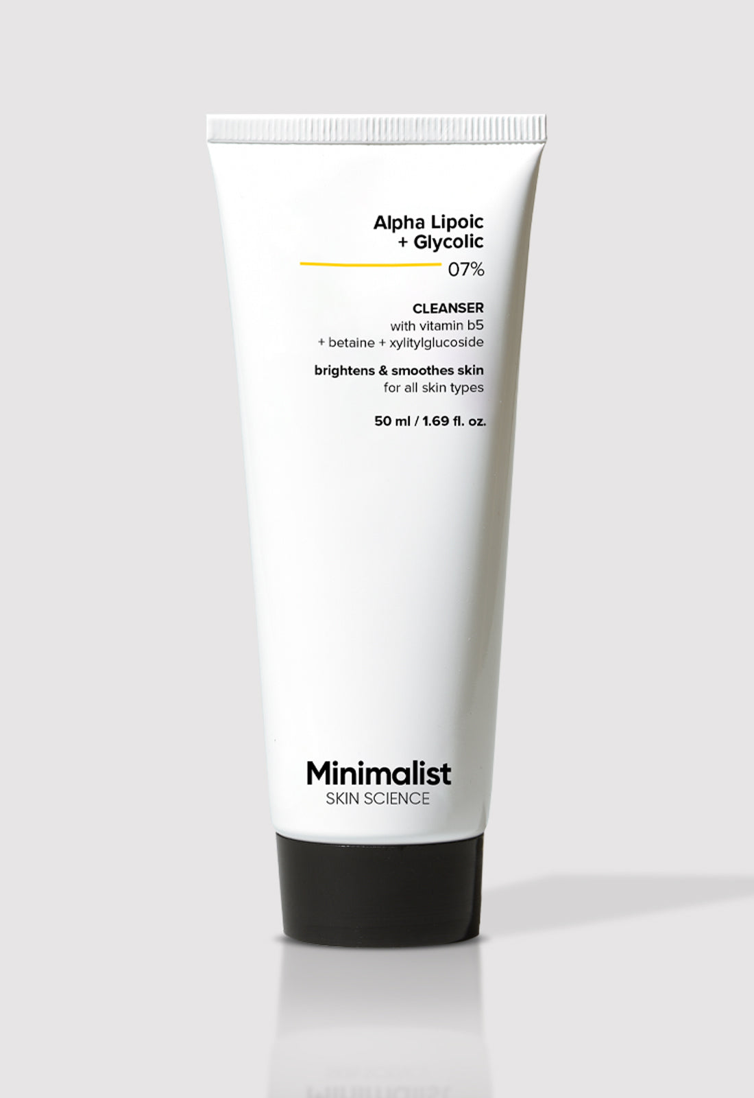 Minimalist Alpha Lipoic + Glycolic 07% Cleanser (50ml)