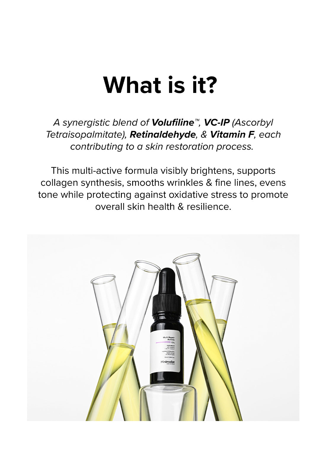 Minimalist Multi Repair Actives 15% Face Serum