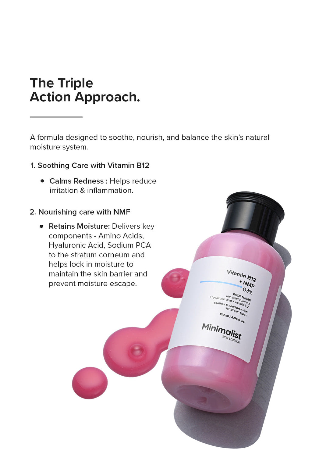 Minimalist Vitamin B12 + NMF 03% Face Toner