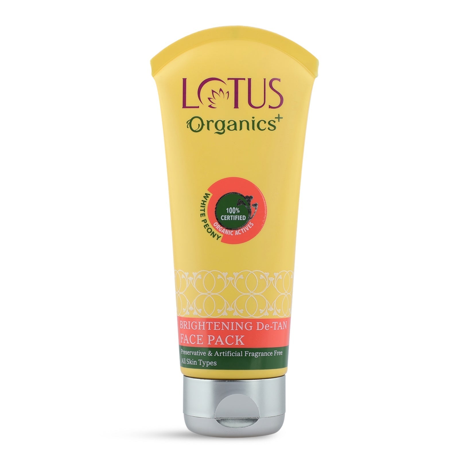 Lotus Organics+ Brightening De-tan Kit + Free sunscreen