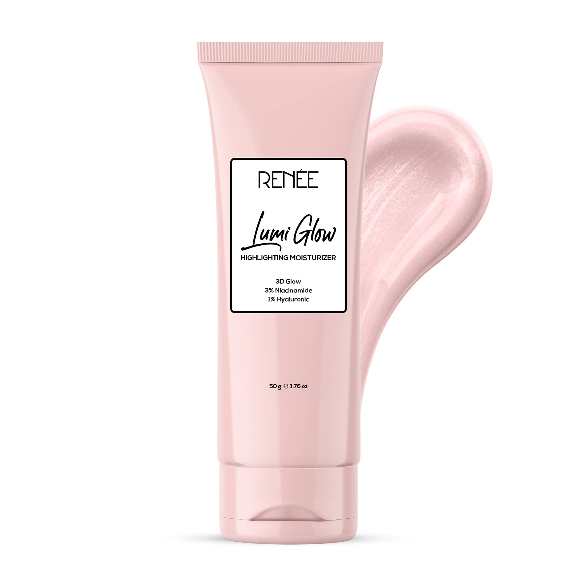 RENEE Lumi Glow Highlighting Moisturizer Cream, 50g