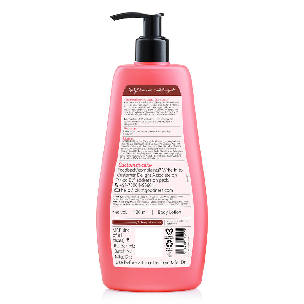 Plum Marshmallow Melt Body Lotion by Plum BodyLovin'