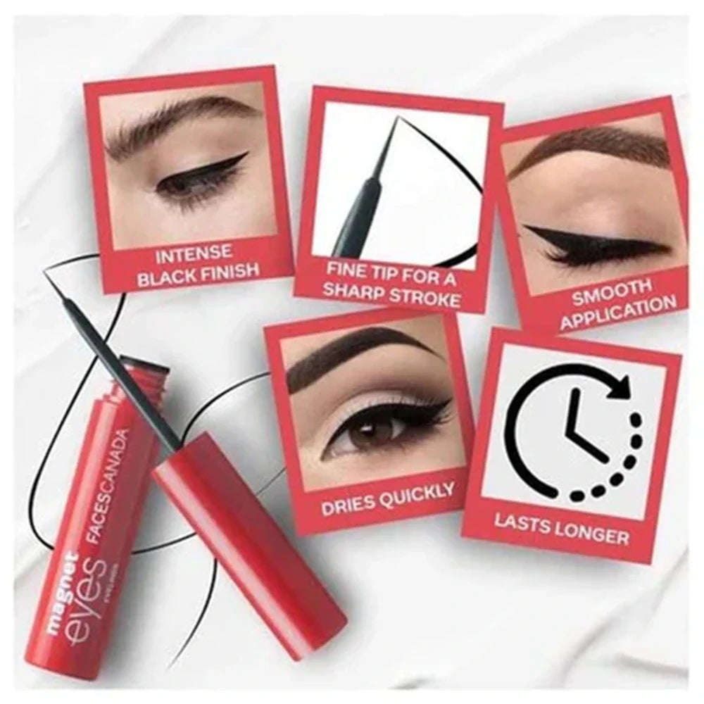 Faces Canada Magneteyes Eyeliner Black 01 - 3.5 ml