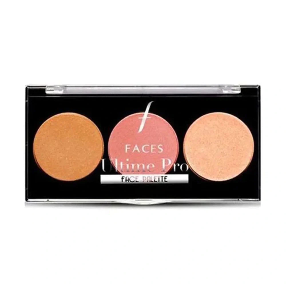 Faces Canada Ultime Pro Face Palette 3 In 1 - (12 gm)