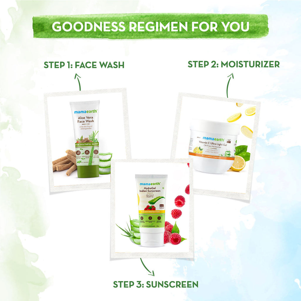 Mamaearth Aloe Vera Face Wash With Aloe Vera & Ashwagandha For A Youthful Glow