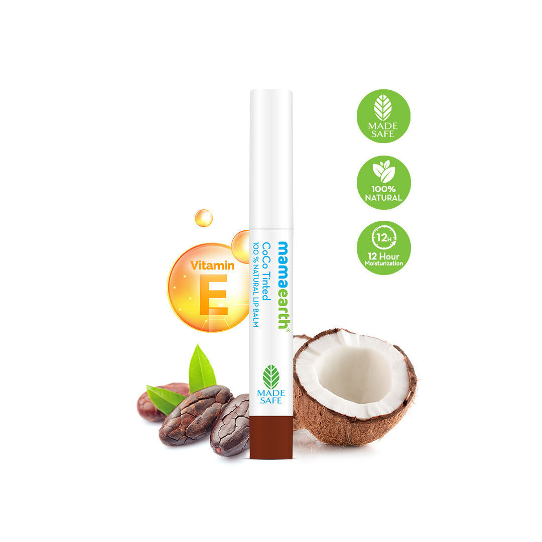Mamaearth Natural Coco Tinted Lip Balm