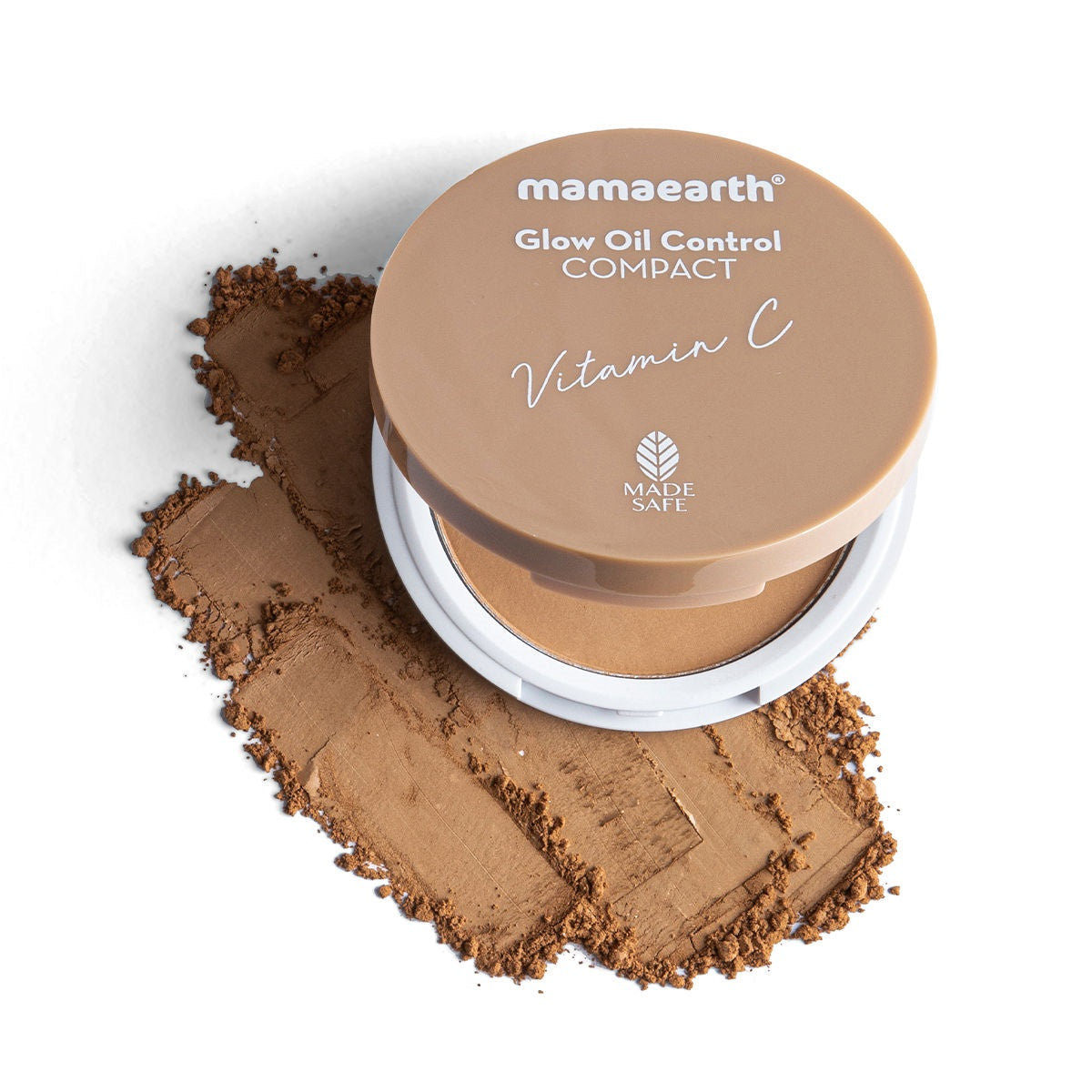 Mamaearth Glow Oil Control Compact SPF 30 With Vitamin C & Turmeric