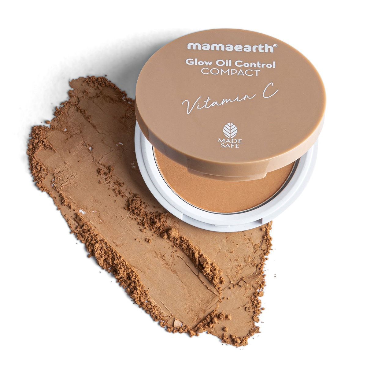 Mamaearth Glow Oil Control Compact SPF 30 With Vitamin C & Turmeric