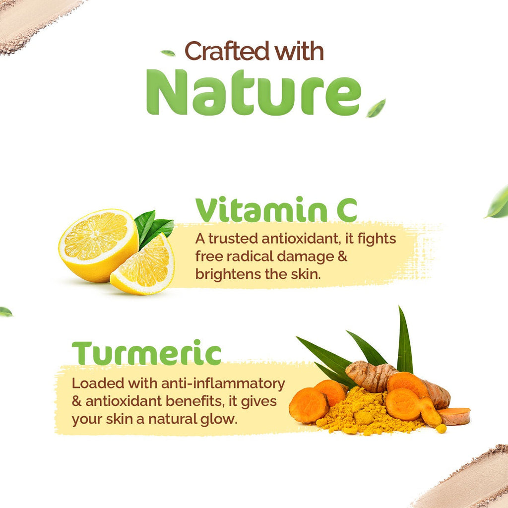 Mamaearth Glow Oil Control Compact SPF 30 With Vitamin C & Turmeric