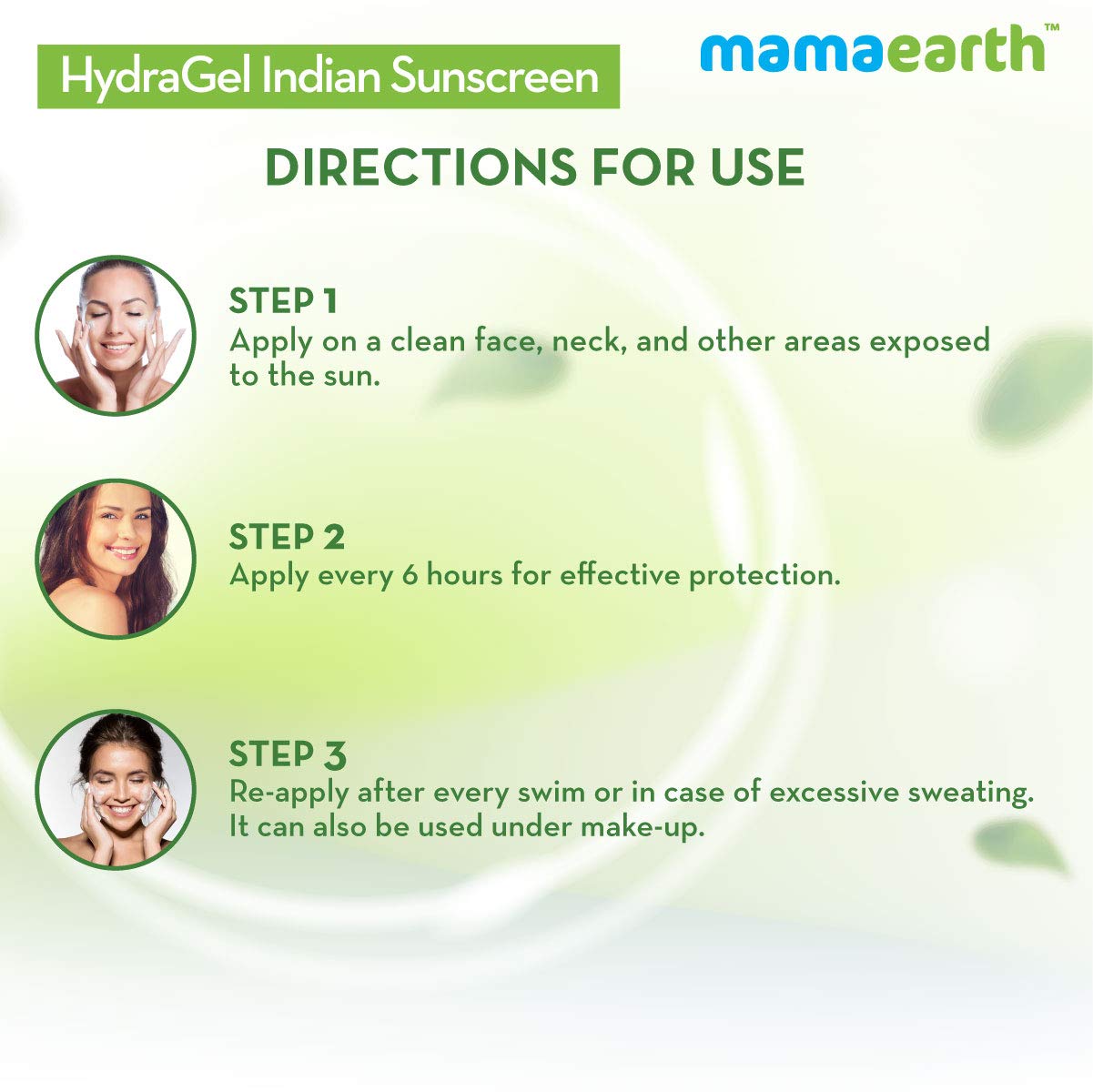 Mamaearth HydraGel Indian Sunscreen SPF 50, with Aloe Vera & Raspberry, for Sun Protection