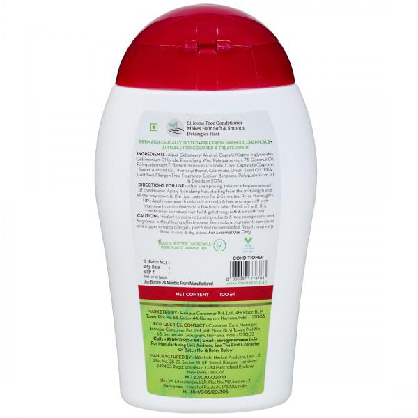 Mamaearth Onion Conditioner with Onion & Coconut for Hair Fall Control 100 ml