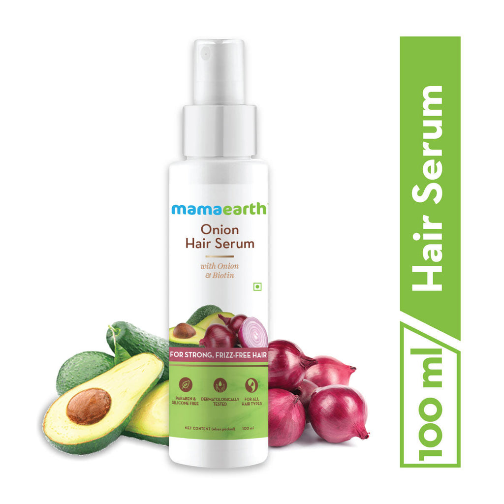 Mamaearth Onion Hair Serum With Onion & Biotin For Healthy Hair Growth 100ml