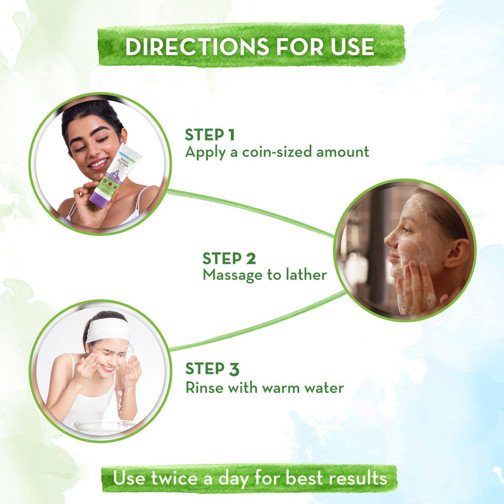 Mamaearth Retinol Face Wash With Retinol & Bakuchi For Fine Lines And Wrinkles