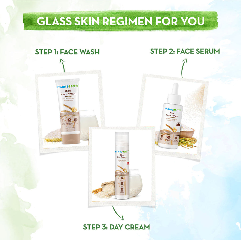 Mamaearth Rice Day Cream For Daily Use With Rice Water & Niacinamide For Glass Skin