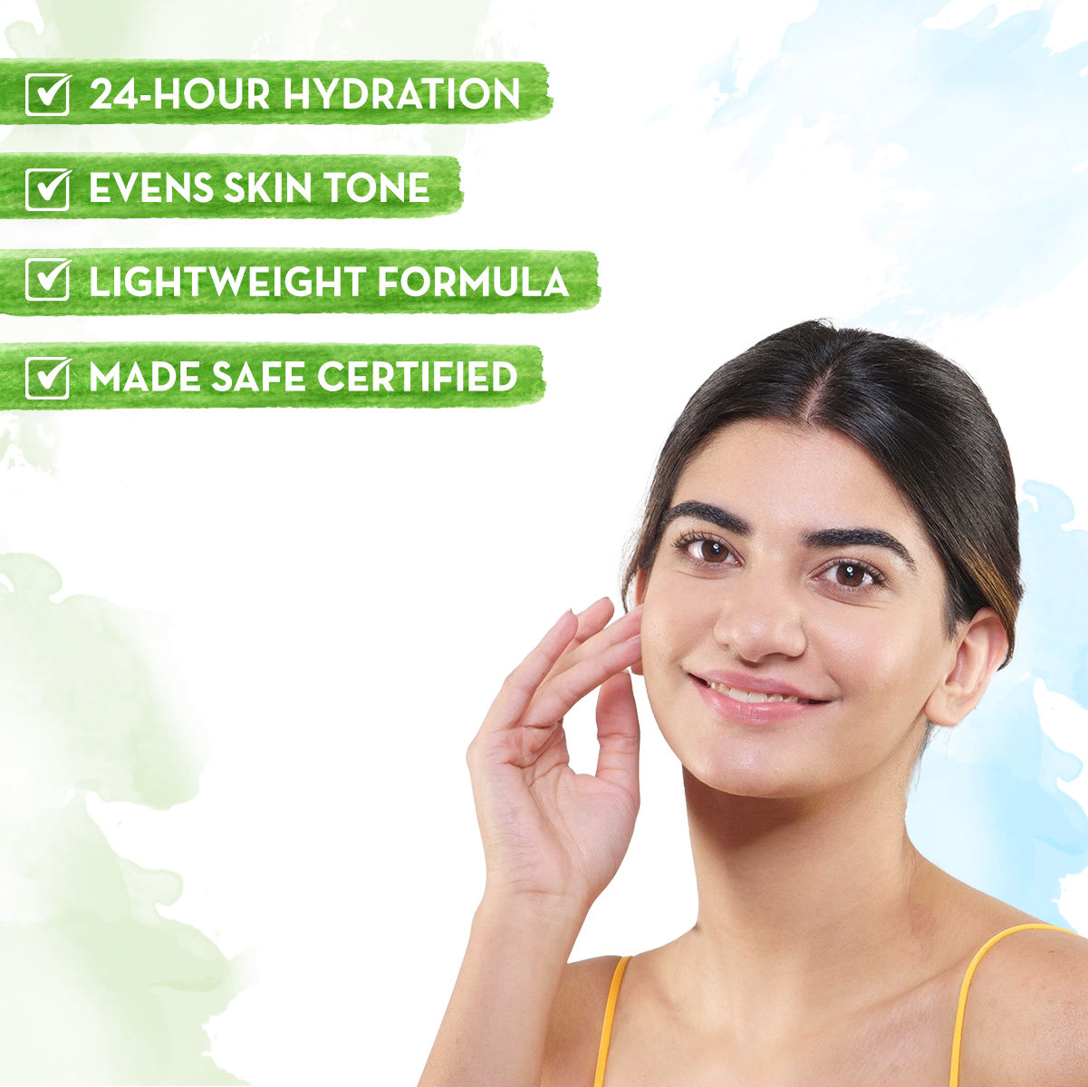 Mamaearth Rice Gel Face Moisturizer With Rice Water & Niacinamide For Glass Skin