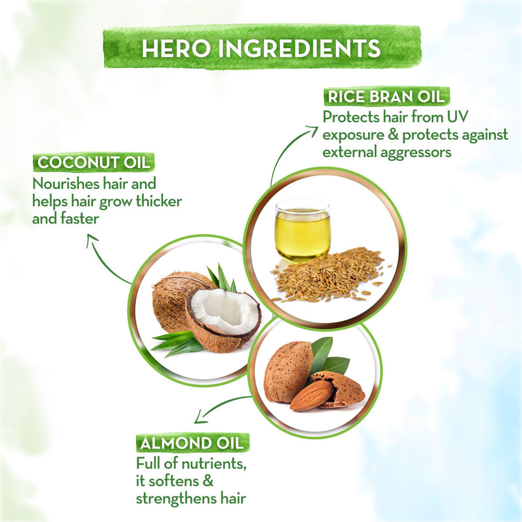 Mamaearth Rice Hair Oil With Rice Bran And Coconut Oil