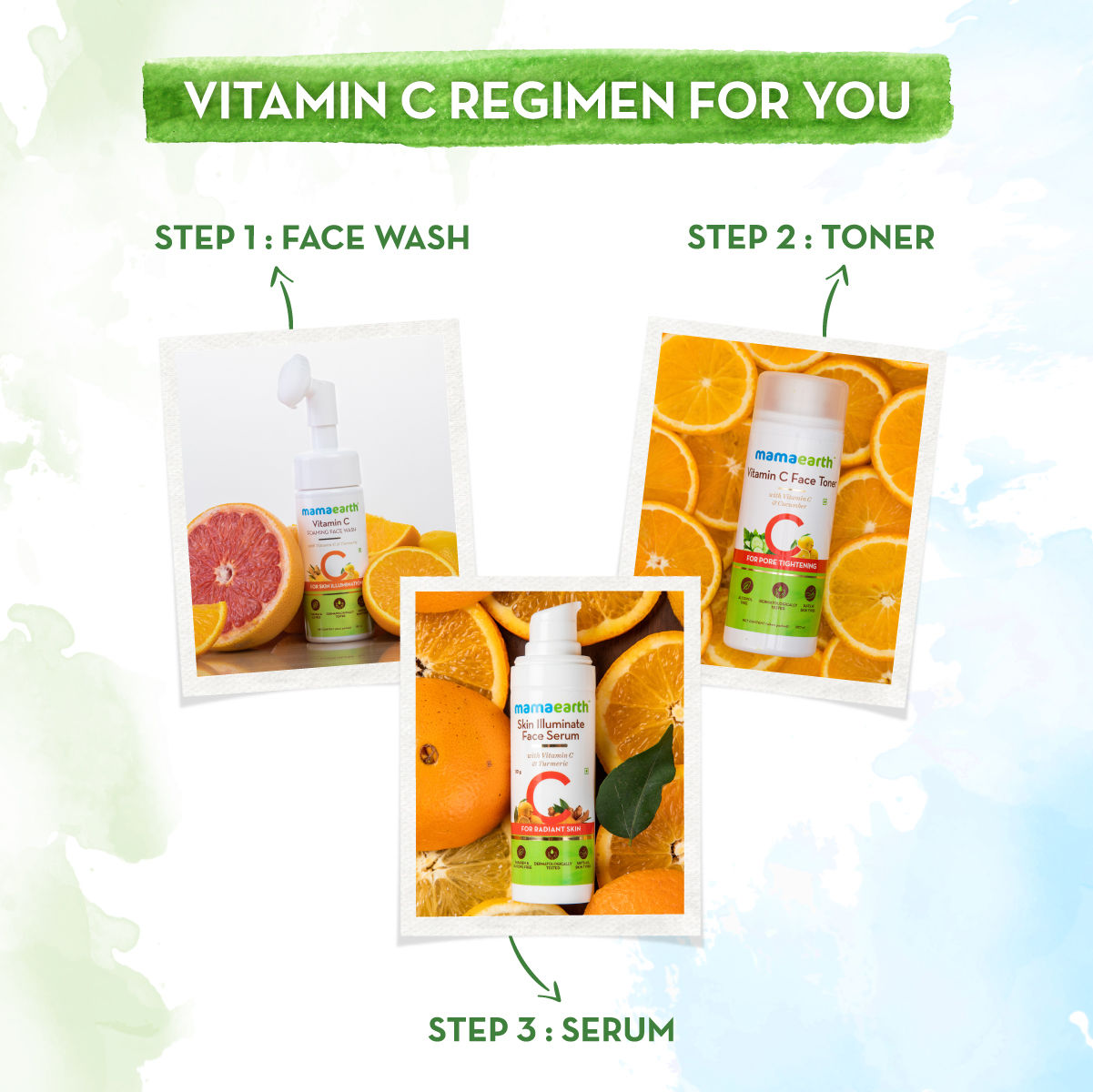 Mamaearth Skin Illuminate Face Serum With Vitamin C & Turmeric For Radiant Skin
