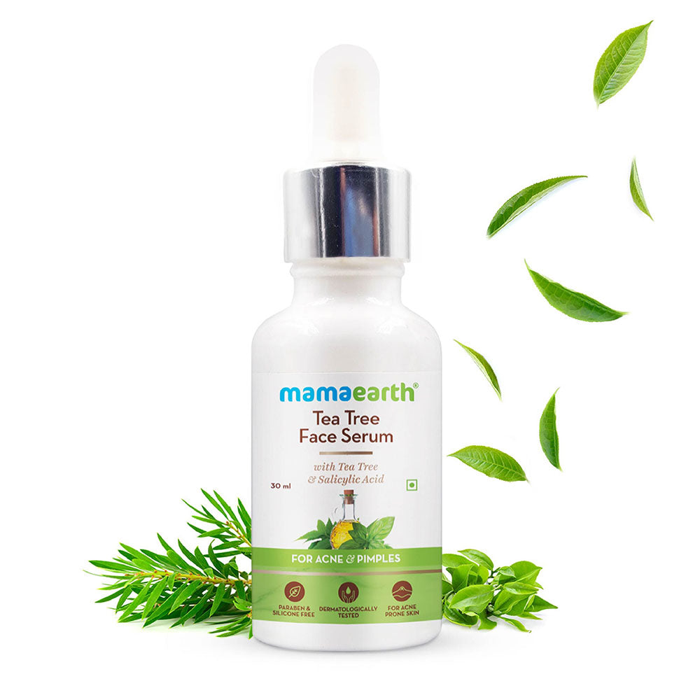 Mamaearth Tea Tree Face Serum With Tea Tree & Salicylic Acid For Acne & Pimples