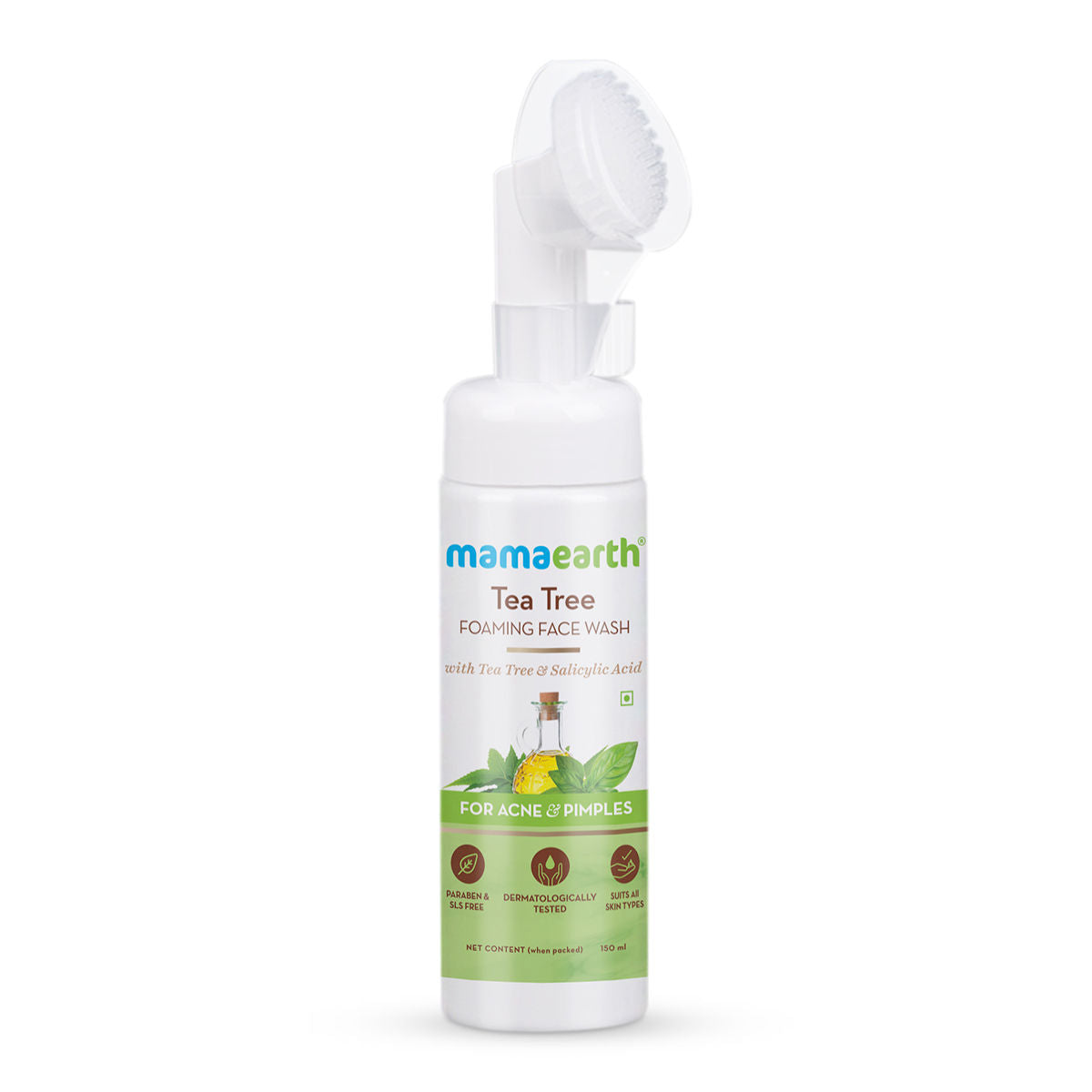 Mamaearth Tea Tree Foaming Face Wash With Tea Tree & Salicylic Acid For Acne & Pimples
