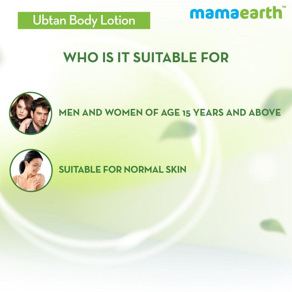 Mamaearth Ubtan Body Lotion with Turmeric & Kokum Butter for Glowing Skin
