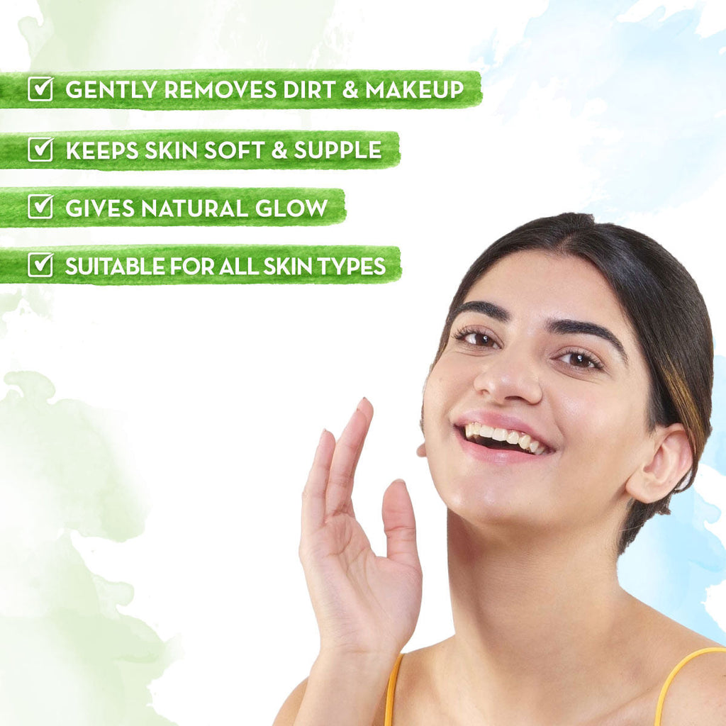 Mamaearth Ubtan Cleansing Milk For Face, With Turmeric & Saffron For Gentle Cleansing