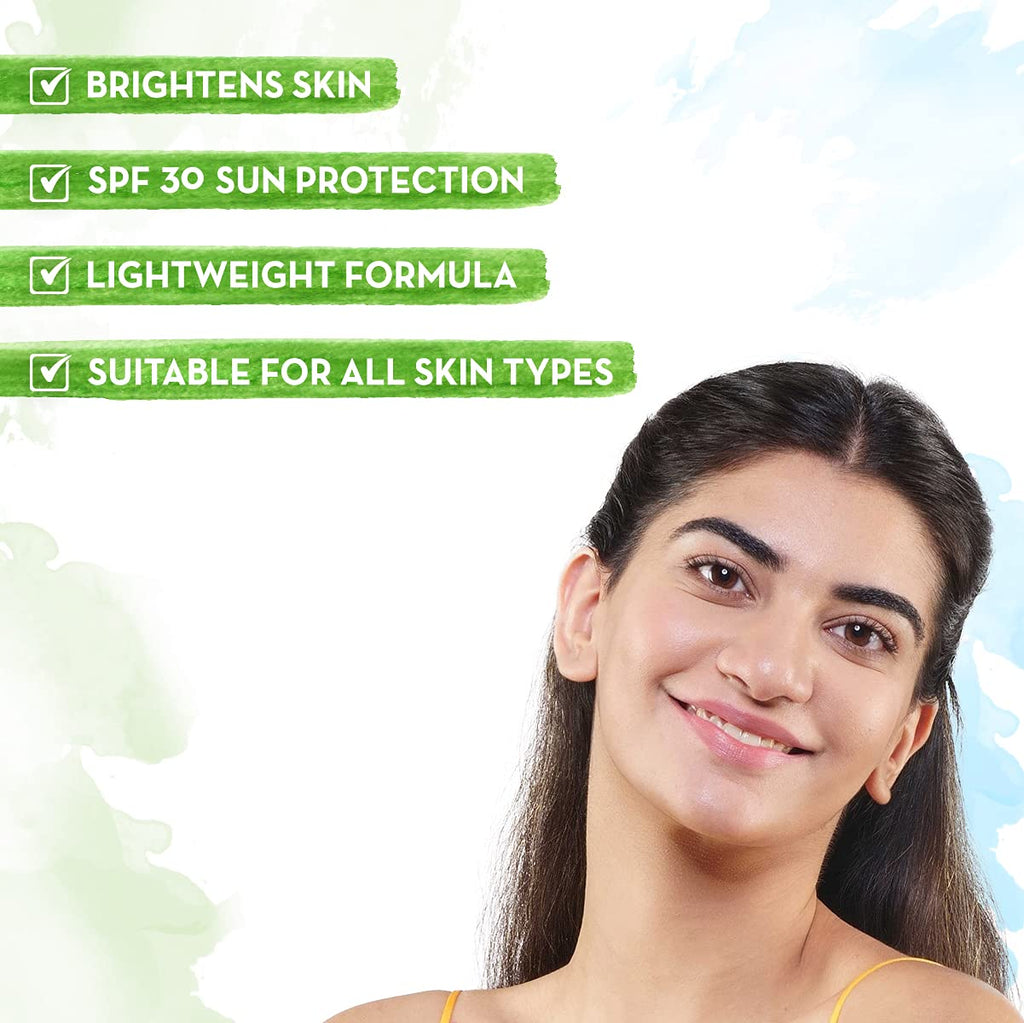 Mamaearth Ubtan Day Cream With Spf 30, With Turmeric & Saffron For Skin Brightening