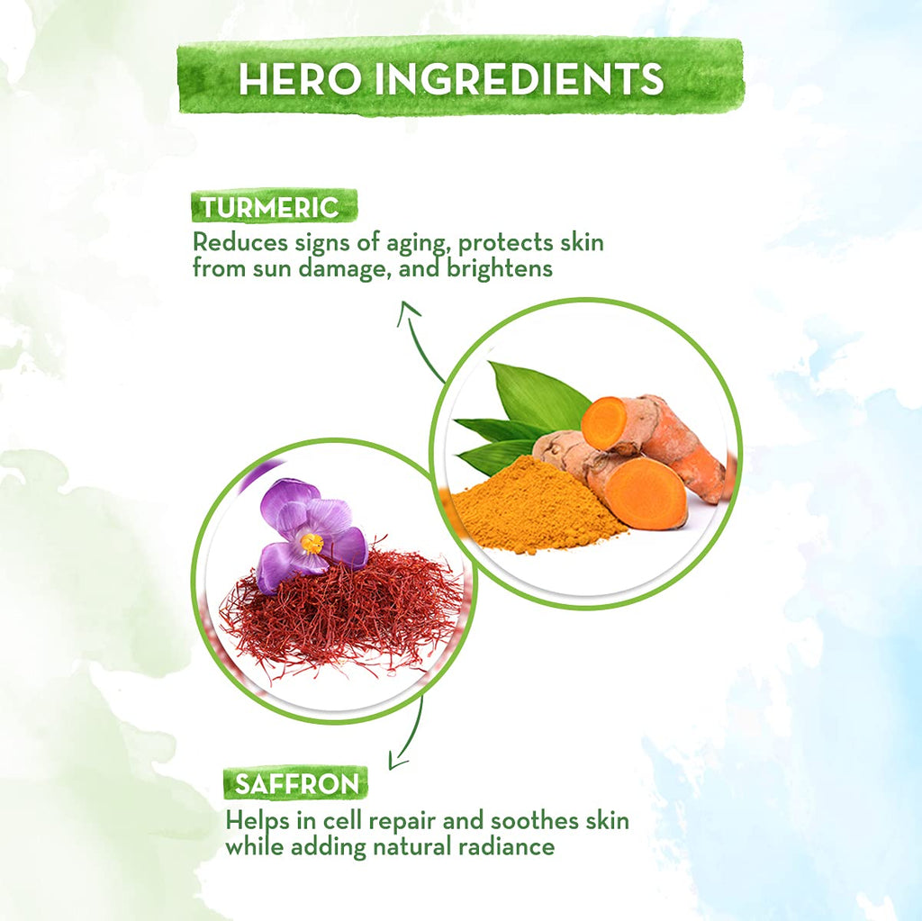 Mamaearth Ubtan Day Cream With Spf 30, With Turmeric & Saffron For Skin Brightening