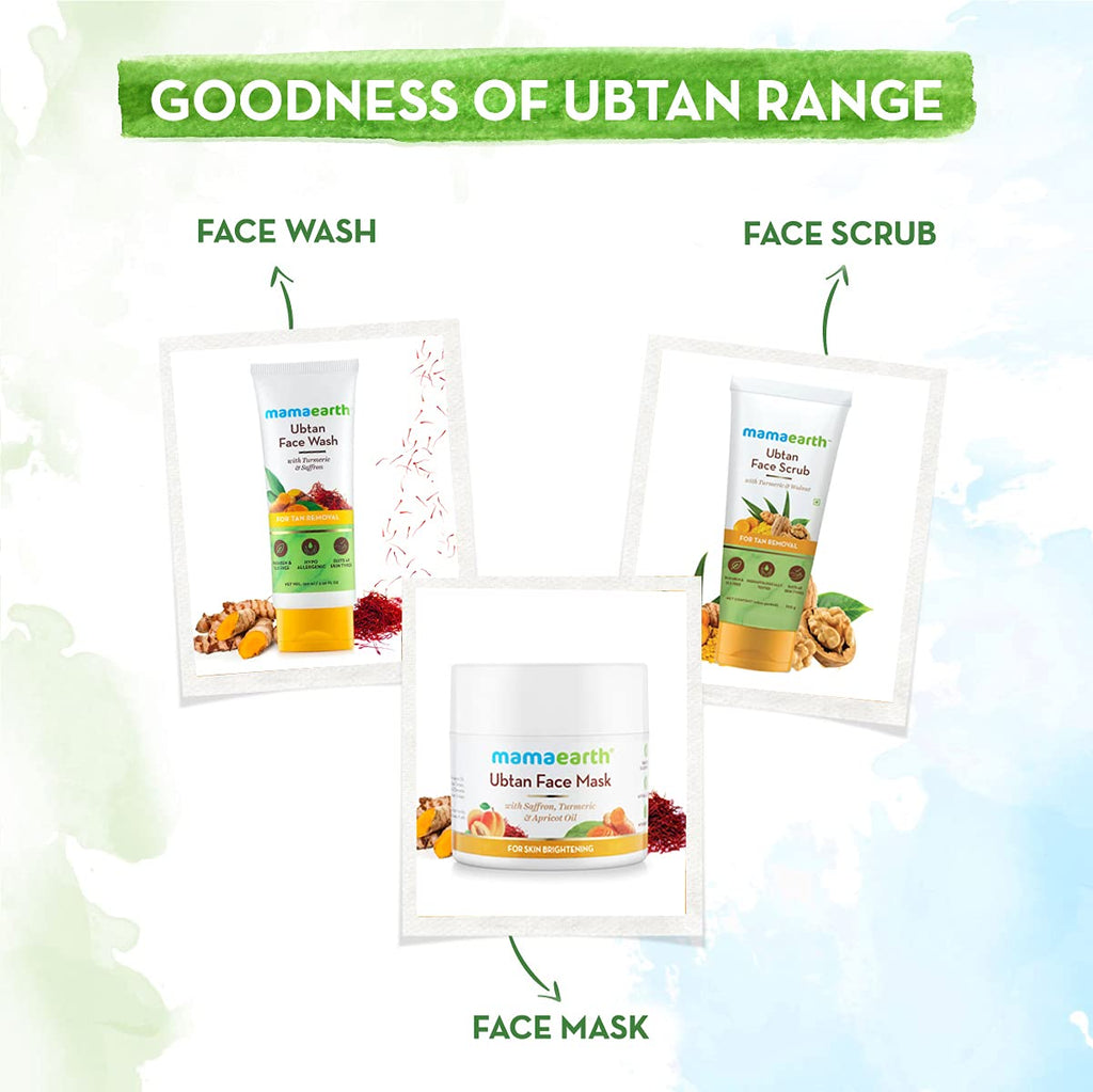Mamaearth Ubtan Day Cream With Spf 30, With Turmeric & Saffron For Skin Brightening
