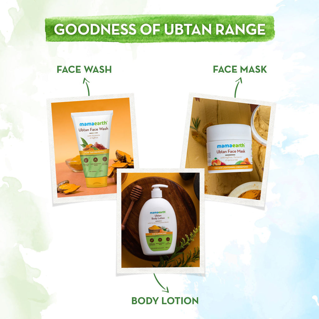 Mamaearth Ubtan Natural Face Wash for Tan Removal