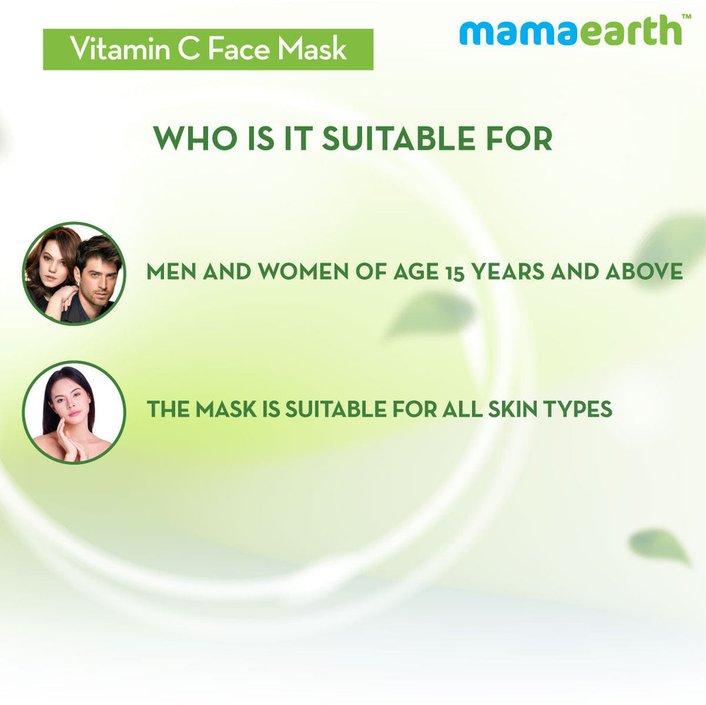 Mamaearth Vitamin C Face Mask with Kaolin Clay for Skin Illumination