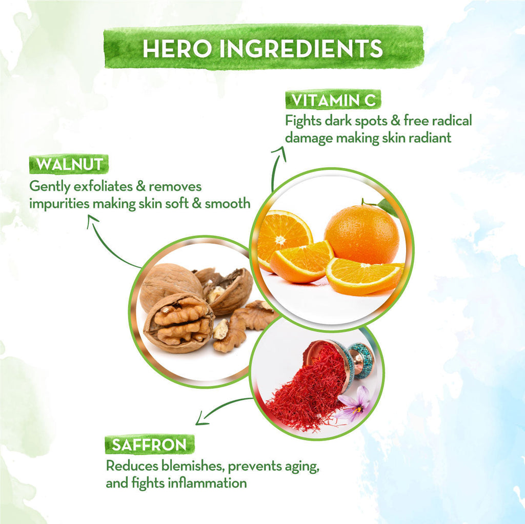 Mamaearth Vitamin C Face Scrub For Glowing Skin, With Vitamin C And Walnut For Skin Illumination
