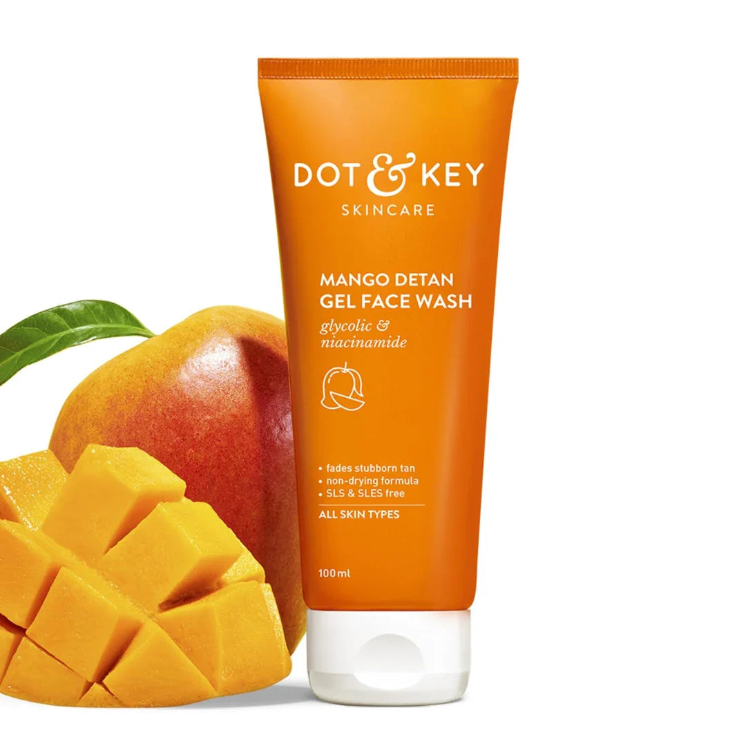 Dot & Key Mango Detan Gel Face Wash (100ml)