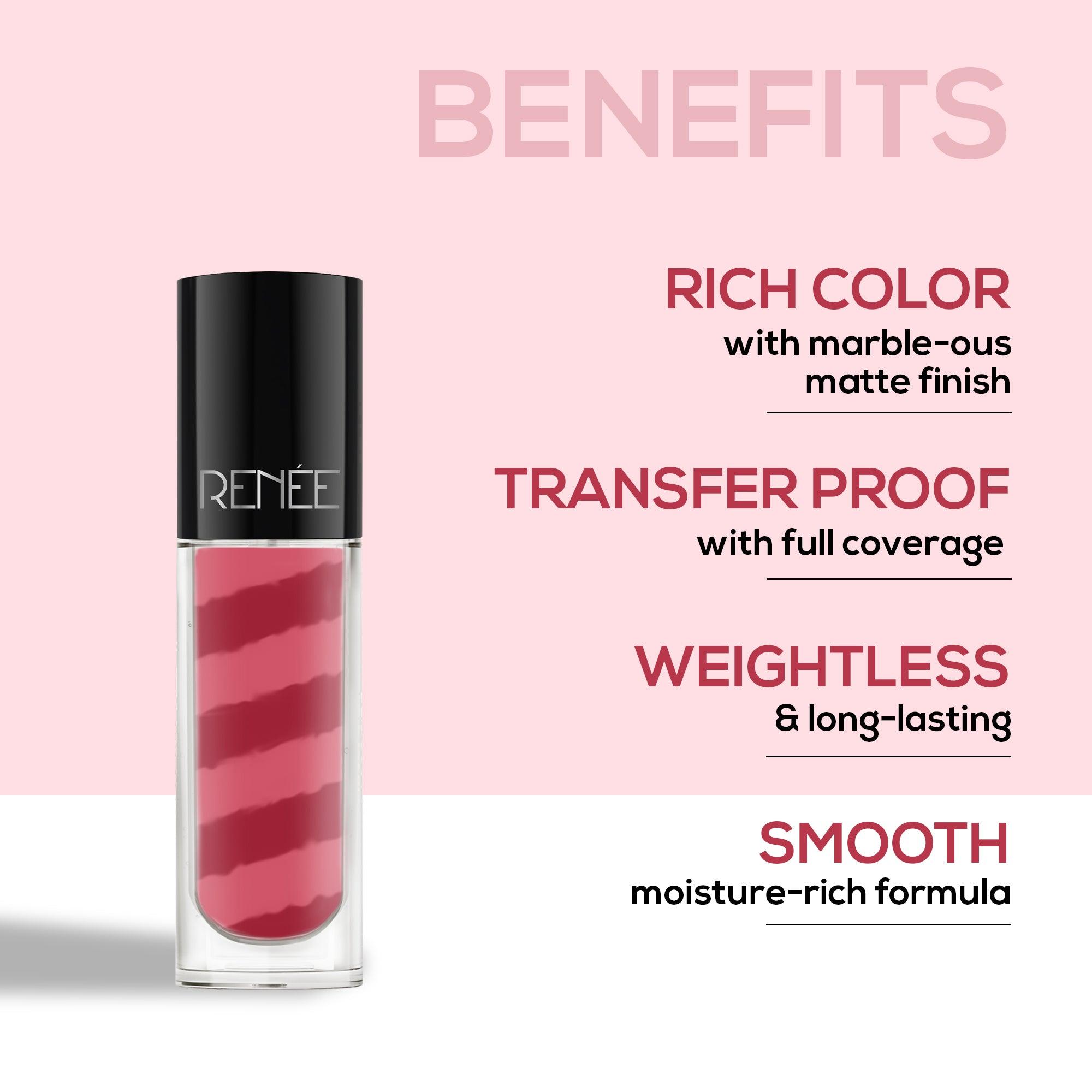 RENEE Marble Liquid Lipstick, 4.5ml
