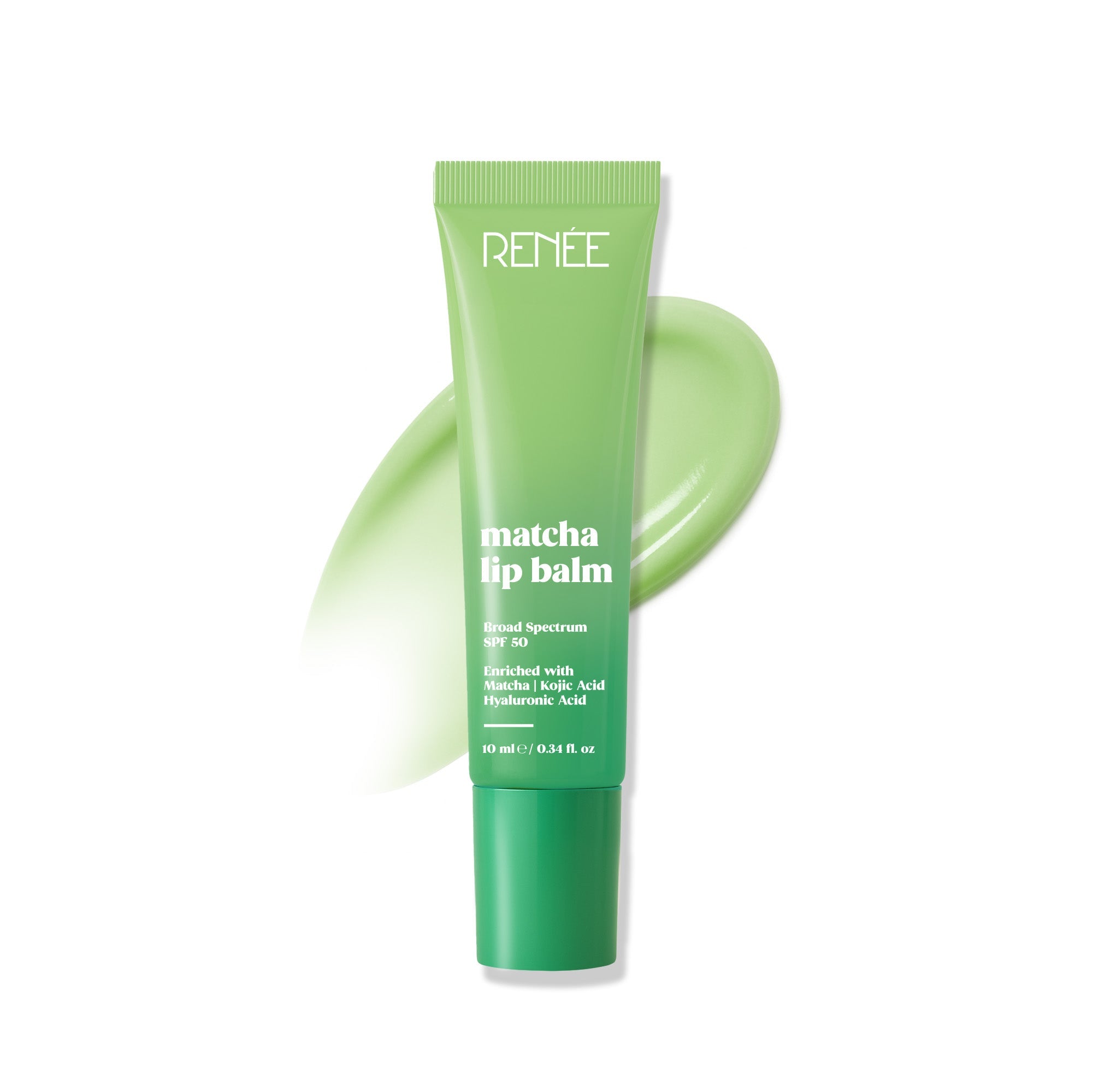 RENEE Matcha Lip Balm With SPF 50, 10 g