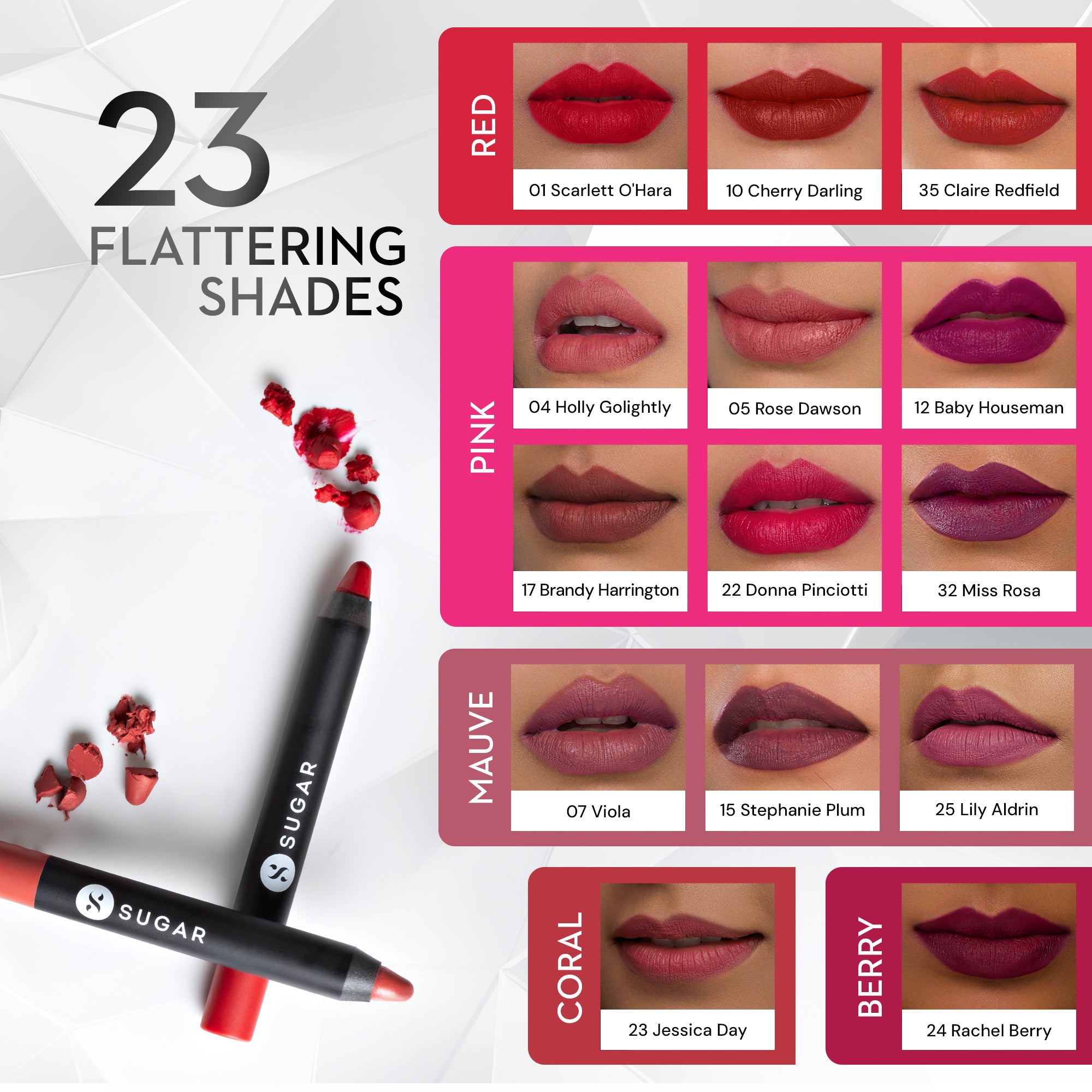 Sugar Matte As Hell Crayon Lipstick