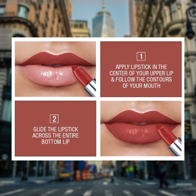 Maybelline New York Color Sensational Creamy Matte Lipstick - 672 Daring Blushed