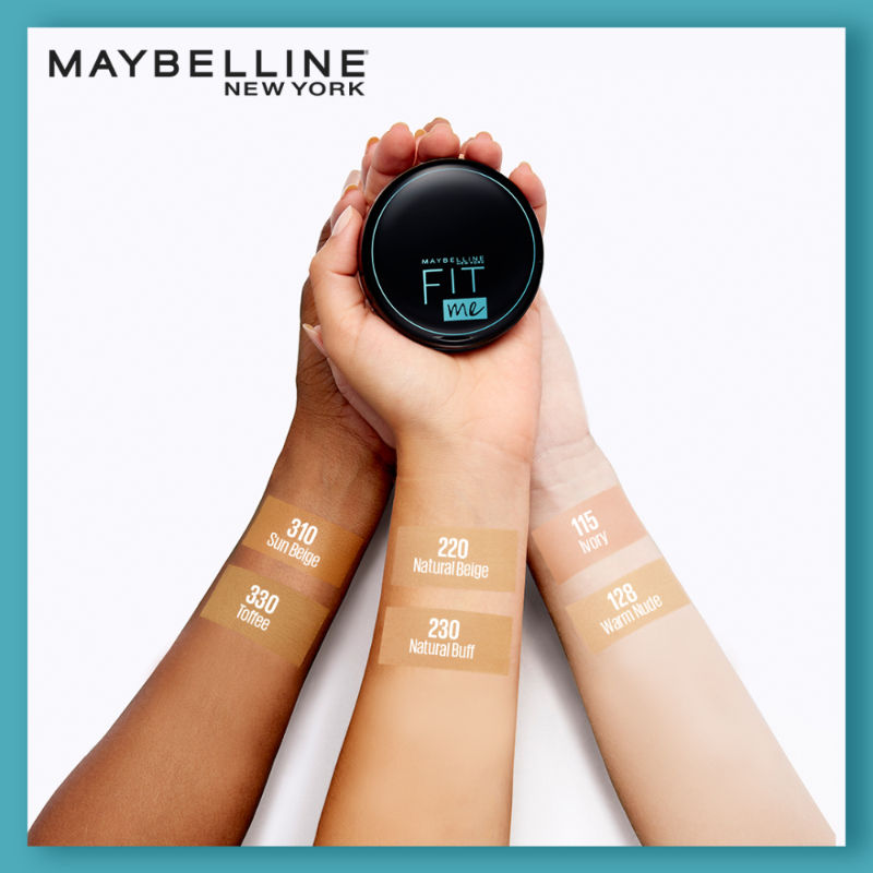 Maybelline New York Fit Me 12hr Oil Control Compact - Sun Beige