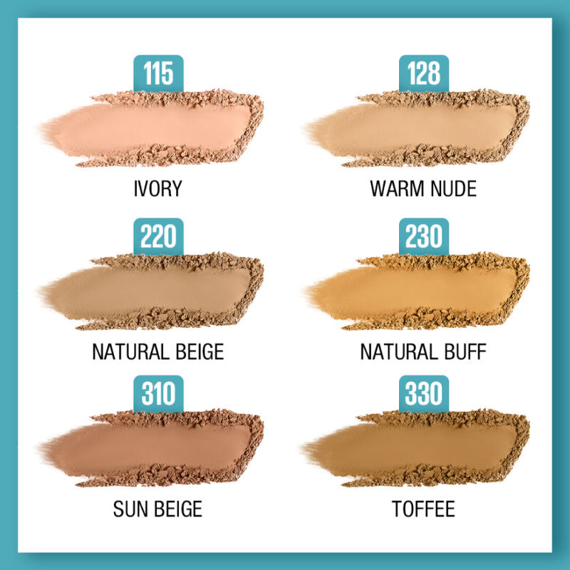 Maybelline New York Fit Me 12hr Oil Control Compact - Warm Nude