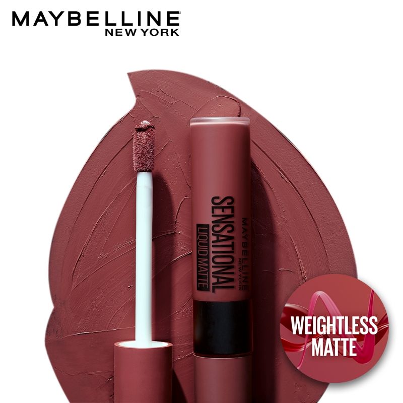 Maybelline New York Sensational Liquid Matte Lipstick - 06 Best Babe