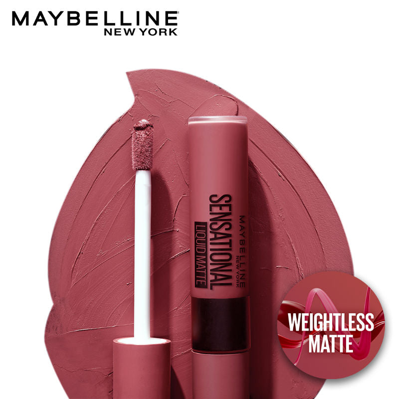 Maybelline New York Sensational Liquid Matte Lipstick - Touch Of Spice