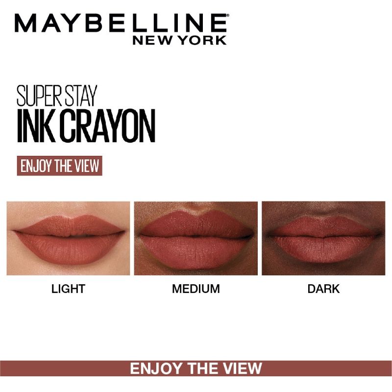 Maybelline New York Super Stay Crayon Lipstick - 20 Enjoy the View