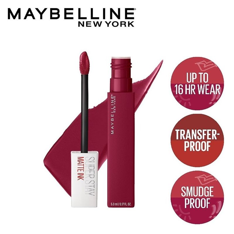 Maybelline New York Super Stay Matte Ink Liquid Lipstick - 115 Founder