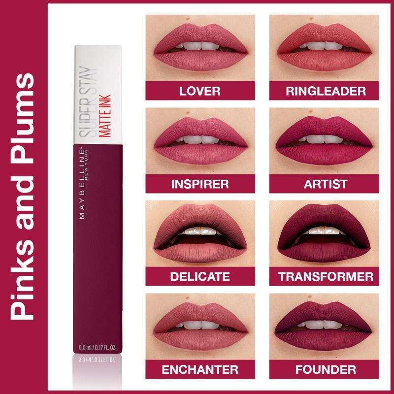 Maybelline New York Super Stay Matte Ink Liquid Lipstick - 175 Ringleader