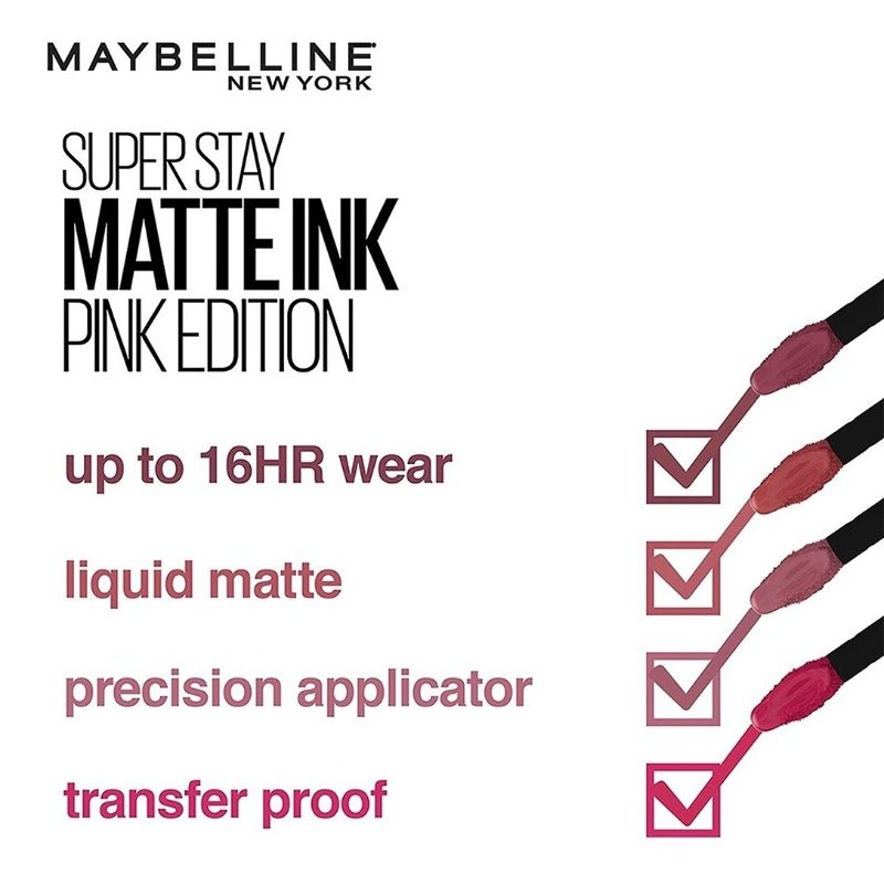 Maybelline New York Super Stay Matte Ink Liquid Lipstick - 175 Ringleader