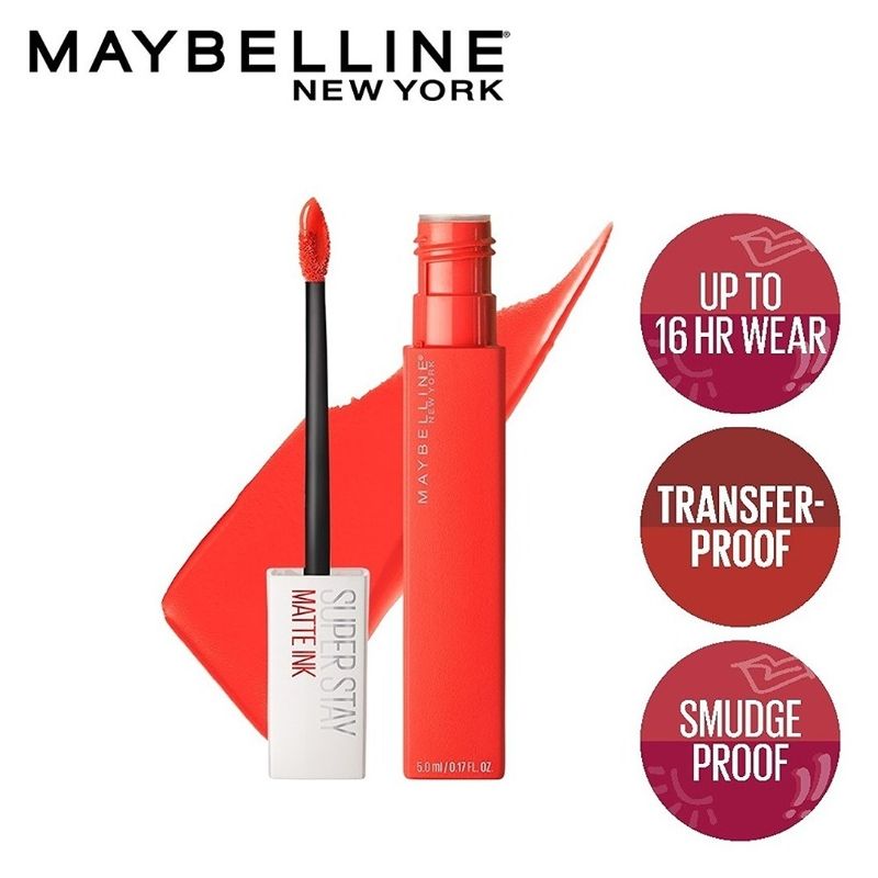 Maybelline New York Super Stay Matte Ink Liquid Lipstick - 25 Heroine