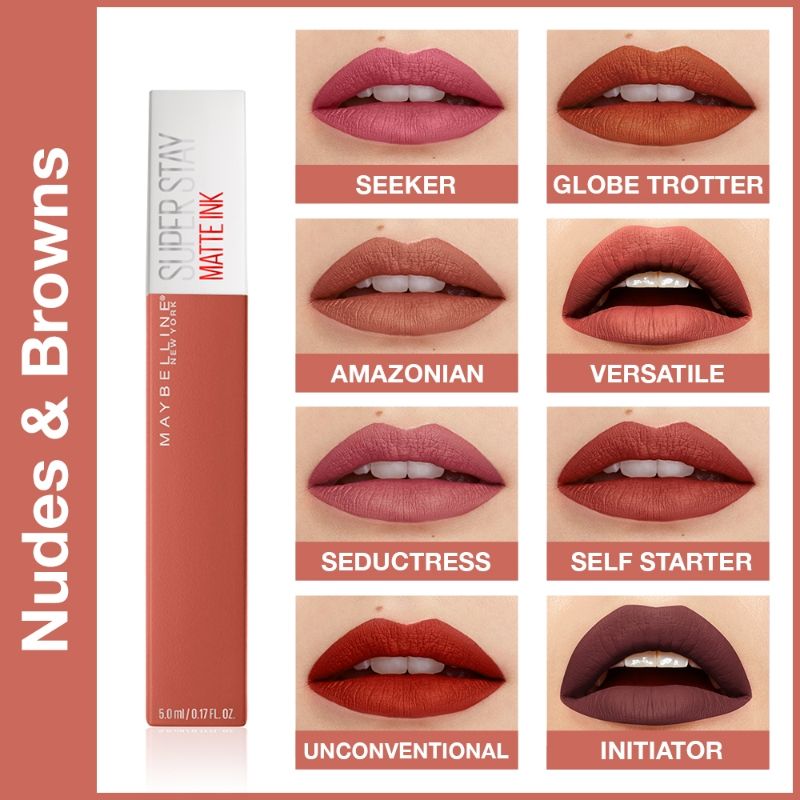 Maybelline New York Super Stay Matte Ink Liquid Lipstick - 50 Voyager