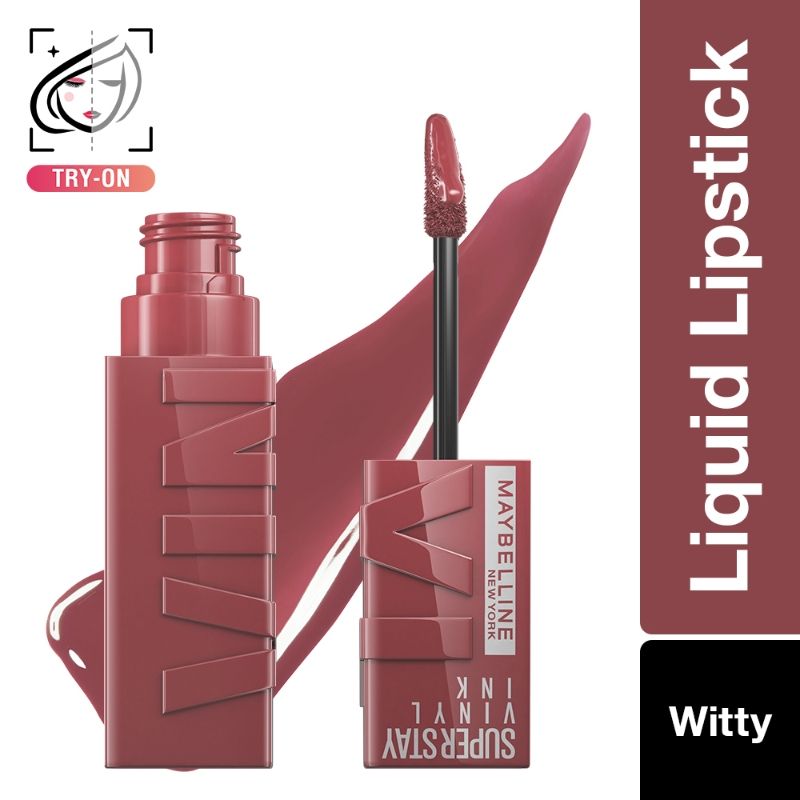 Maybelline New York Superstay Vinyl Ink Liquid Lipstick - Witty