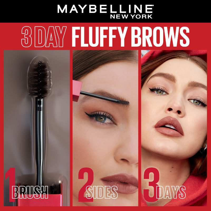 Maybelline New York Tattoo Brow 3 Day Styling Brow Gel - Grey Brown