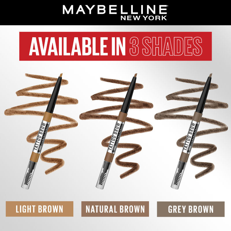 Maybelline New York Tattoo Brow 36h Brow Pencil - Natural Brown